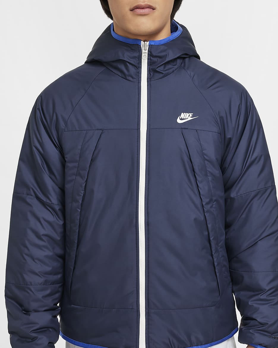 Nike Sportswear Therma FIT Legacy Men s Reversible Hooded Jacket